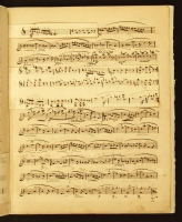 Manuscript of String Quartet in D, Op. 41, Schumann, page 1